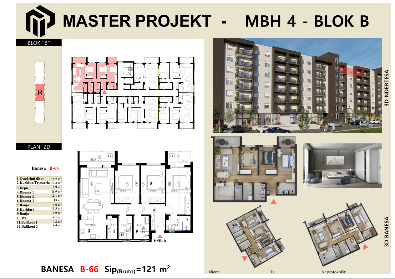 Apartment MBH4